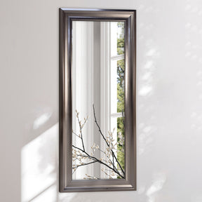 Antik spejl med sølvramme - Metal finish - Incado