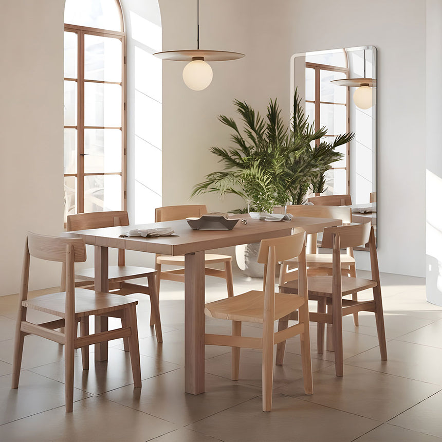 Aflangt spejl med facetkant - Sleek