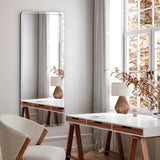 Aflangt spejl med facetkant - Sleek