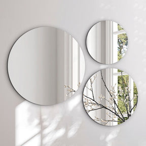 Rundt spejlsæt - Round Trio - Incado