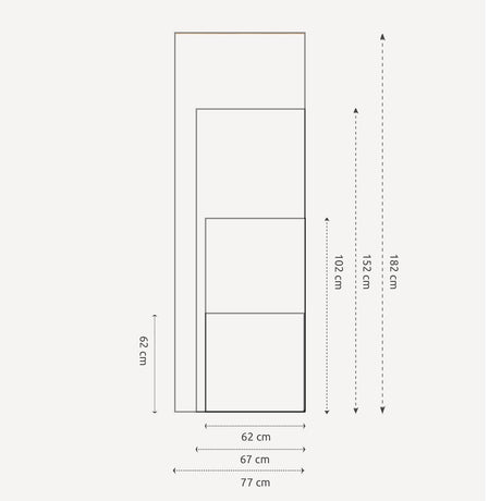 Antik spejl med sort ramme - Incado