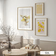Billedvæg m. rammer og plakater - Trio - Incado
