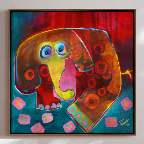 Lærredstryk - Afraid of Mice - Susse Volander