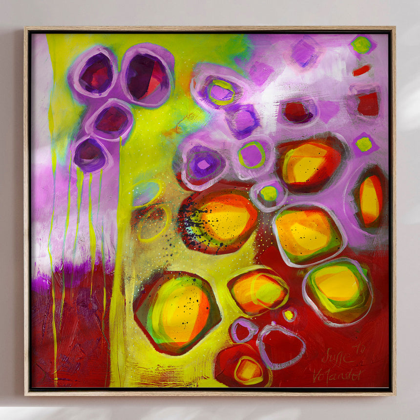 Lærredstryk - Knit a Hole II - Susse Volander