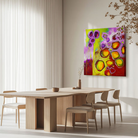 Lærredstryk - Knit a Hole II - Susse Volander