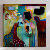 Lærredstryk - Animal Abstracts III - Susse Volander