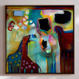 Lærredstryk - Animal Abstracts III - Susse Volander