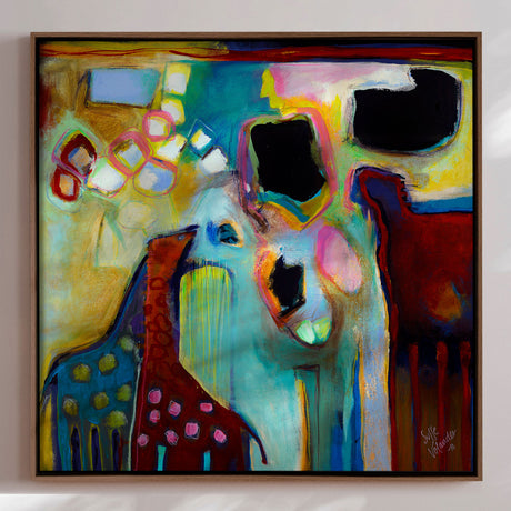 Lærredstryk - Animal Abstracts III - Susse Volander