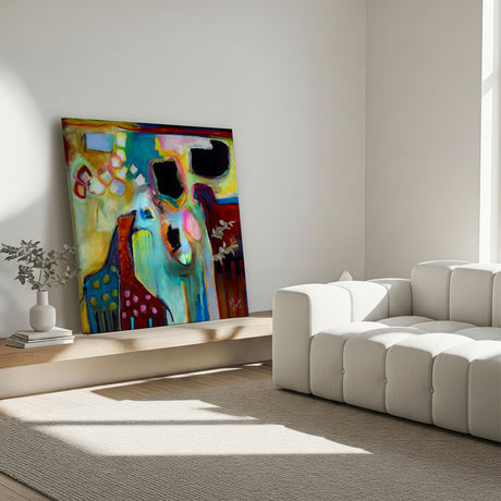 Lærredstryk - Animal Abstracts III - Susse Volander