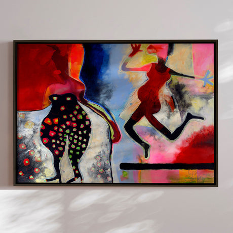 Lærredstryk - Damerne Der Venter - Susse Volander