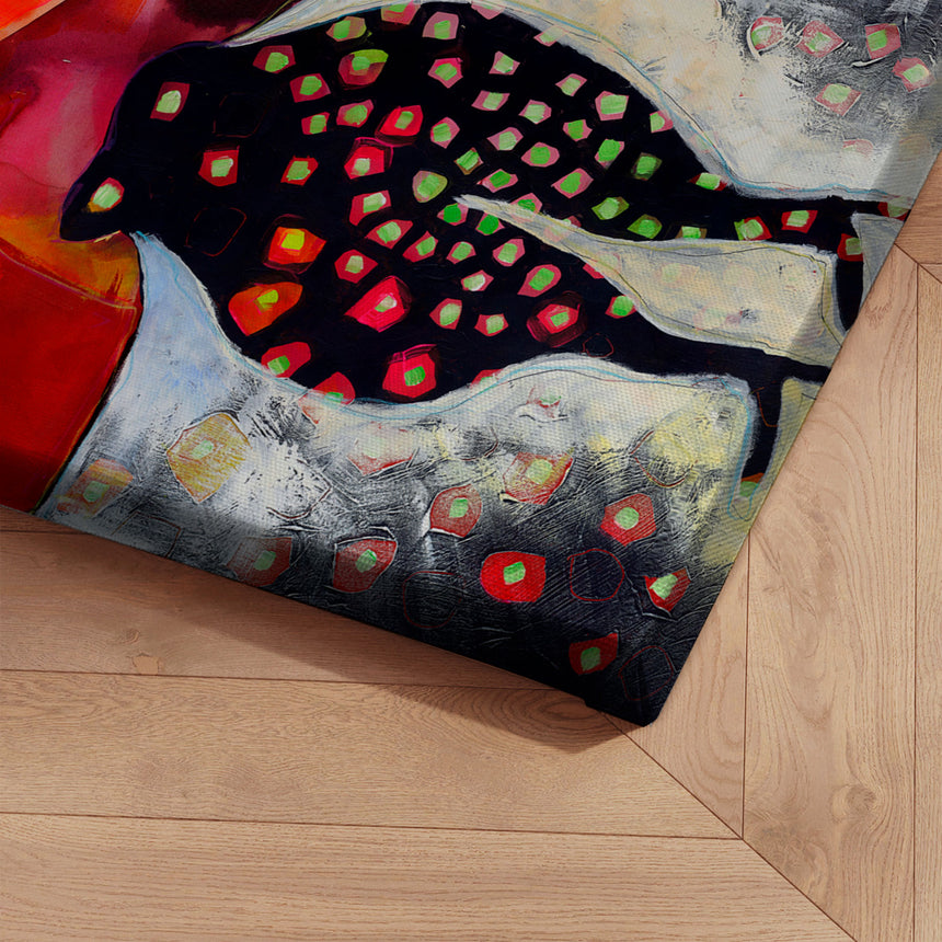 Lærredstryk - Damerne Der Venter - Susse Volander