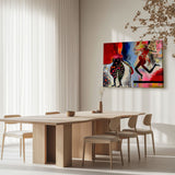 Lærredstryk - Damerne Der Venter - Susse Volander