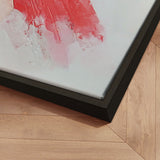 Håndlavet maleri med sort ramme - Abstract Storm IV - Mixed media