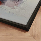 Håndlavet maleri med sort ramme - Abstract Storm V - Mixed media