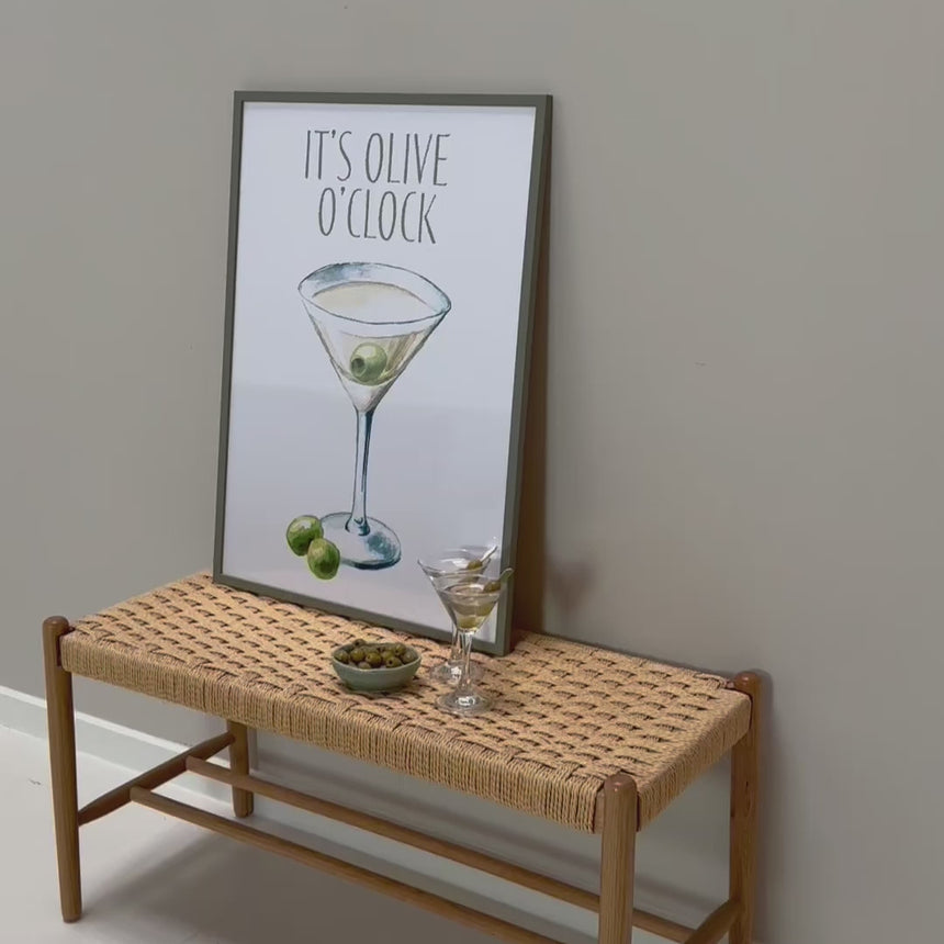 Plakat - It's Olive O'clock - Incado