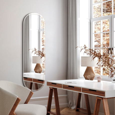 Ovalt spejl med facetkant - Ellipse - Incado