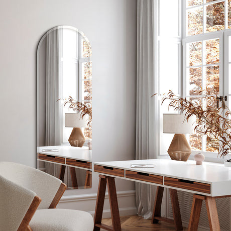 Organisk spejl med facetkant - Arch - Incado