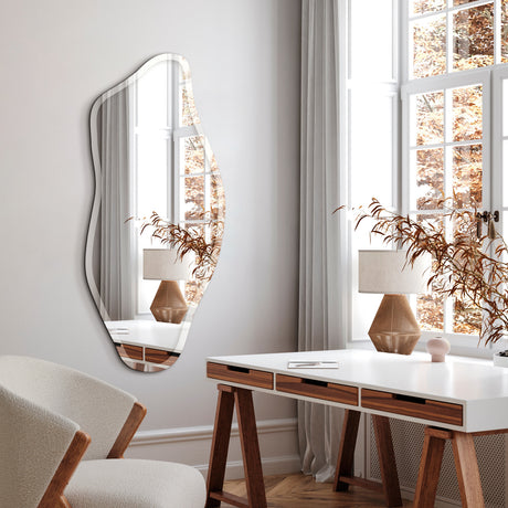 Organisk spejl med facetkant - Drift - Incado