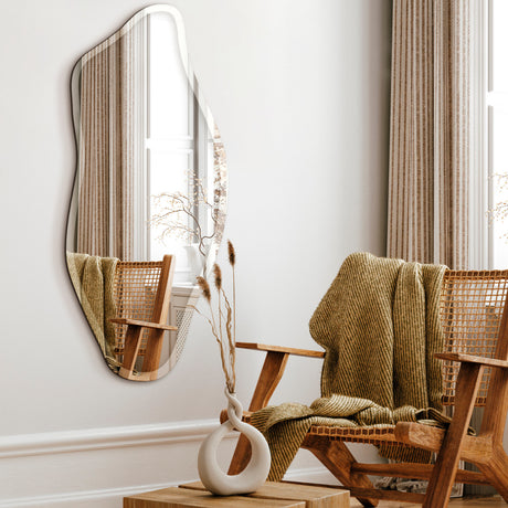 Organisk spejl med facetkant - Drift - Incado