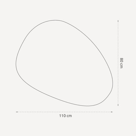 Organisk spejl - Dune - Incado
