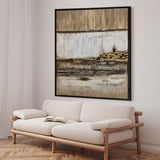 Premium maleri med sort ramme - Velvet Dust - E. Thorne