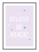 Believe In Magic 21 x 29,7  / A4 cm Plakat