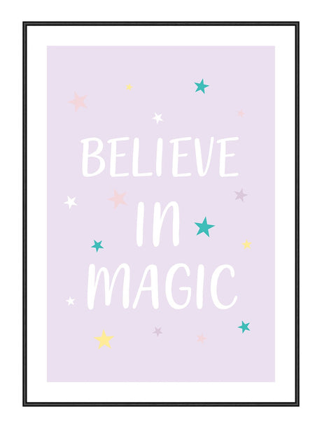 Believe In Magic 21 x 29,7  / A4 cm Plakat