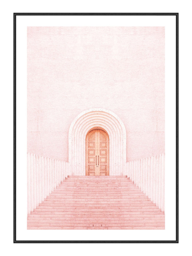 Plakat - Pink Stairway - Incado