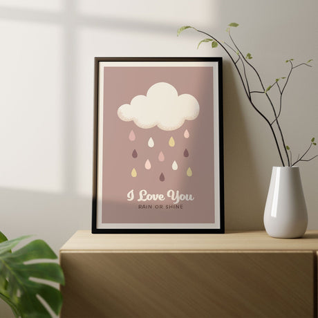 Plakat - Rain Or Shine - Memory Art - Incado