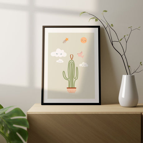 Plakat - Cactus Composition - Memory Art - Incado
