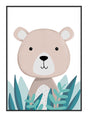 Plakat - Bear In Bush - Memory Art - Incado