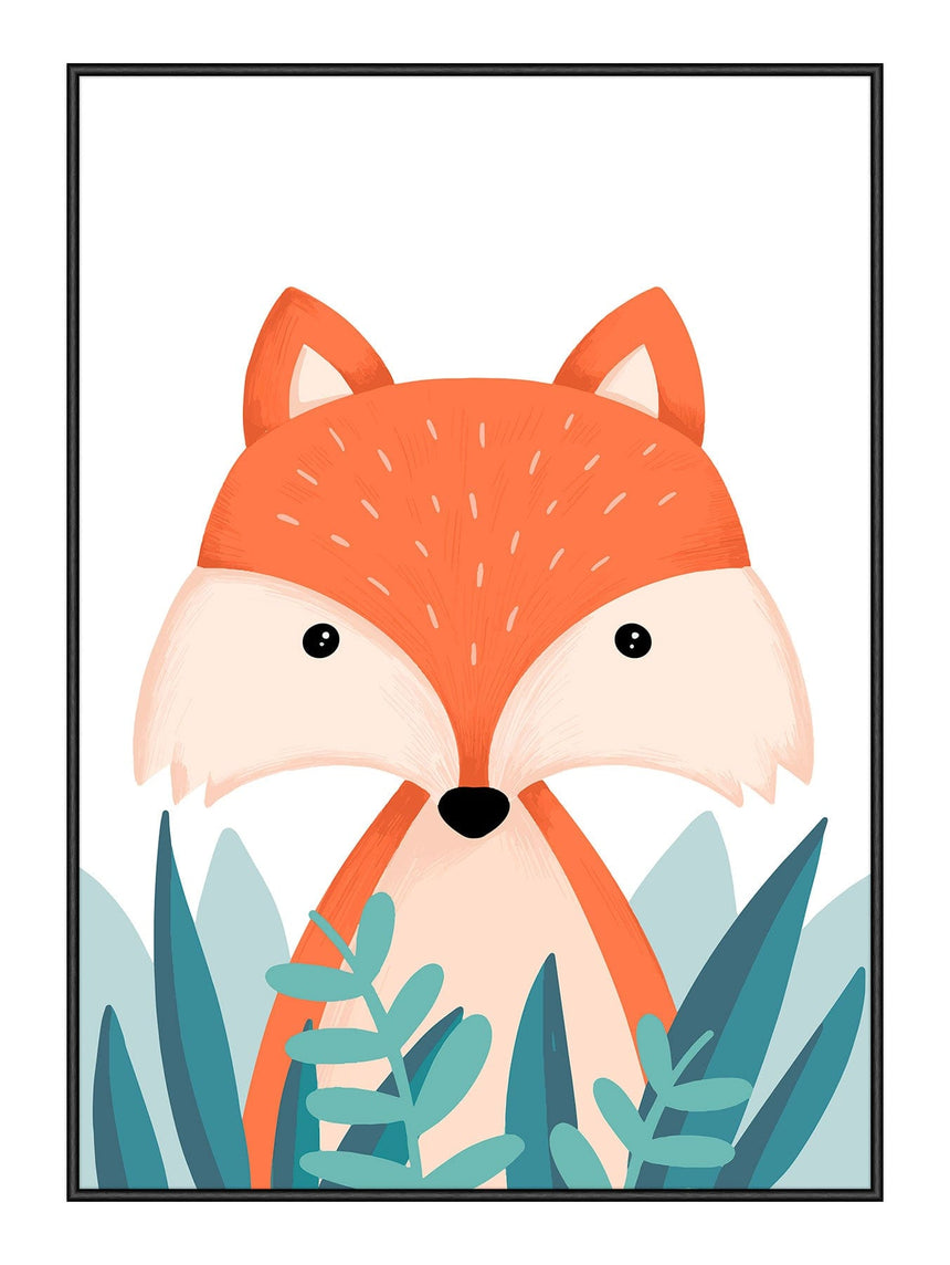 Plakat - Fox In Bush - Memory Art - Incado