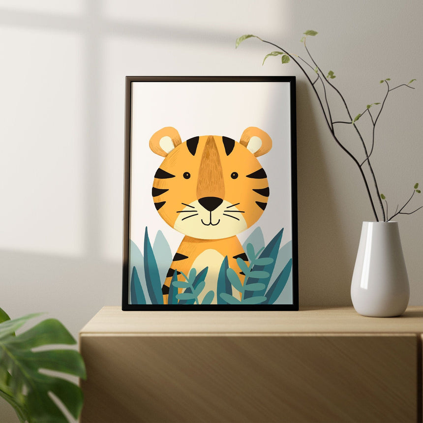 Plakat - Tiger In Bush - Memory Art - Incado