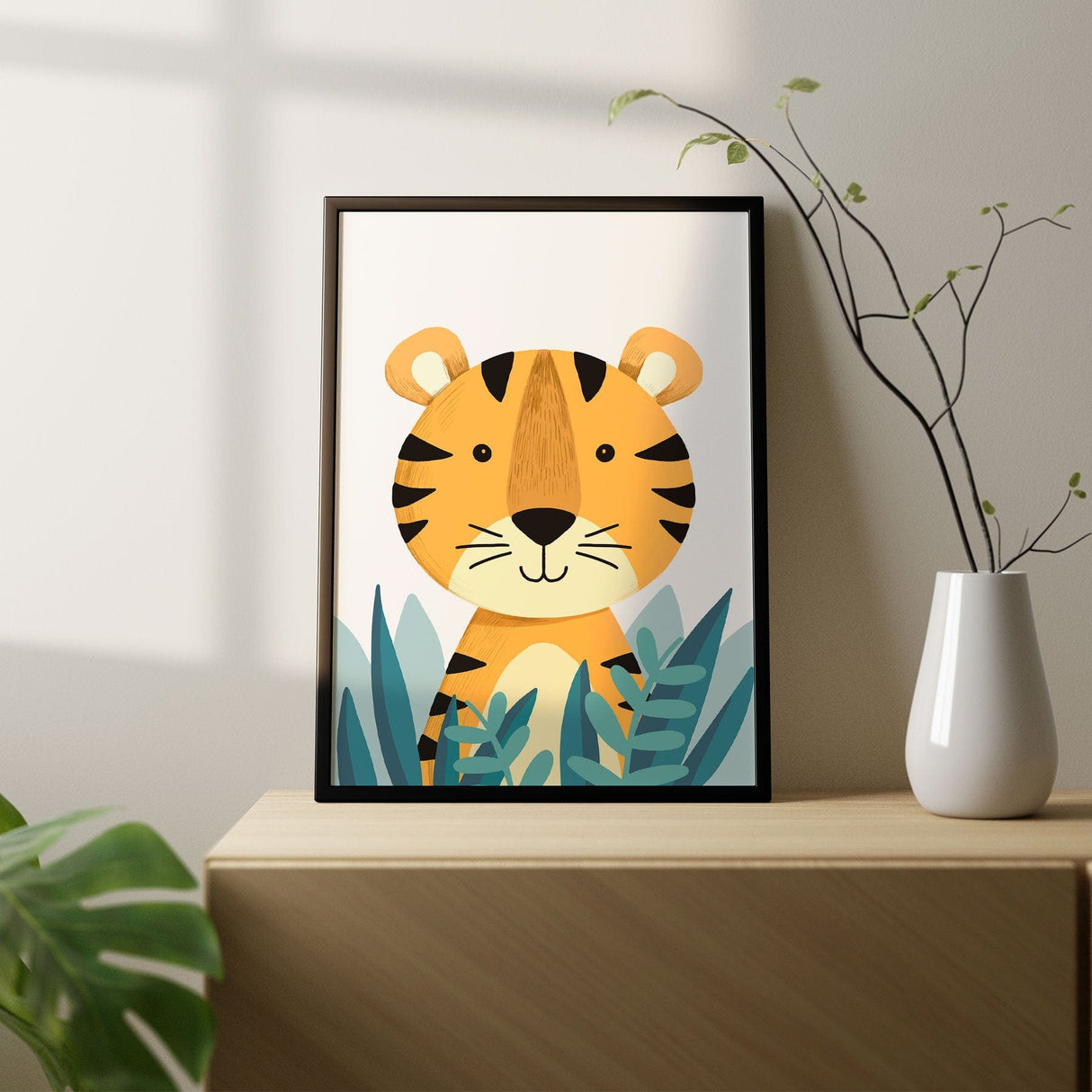 Tiger In Bush