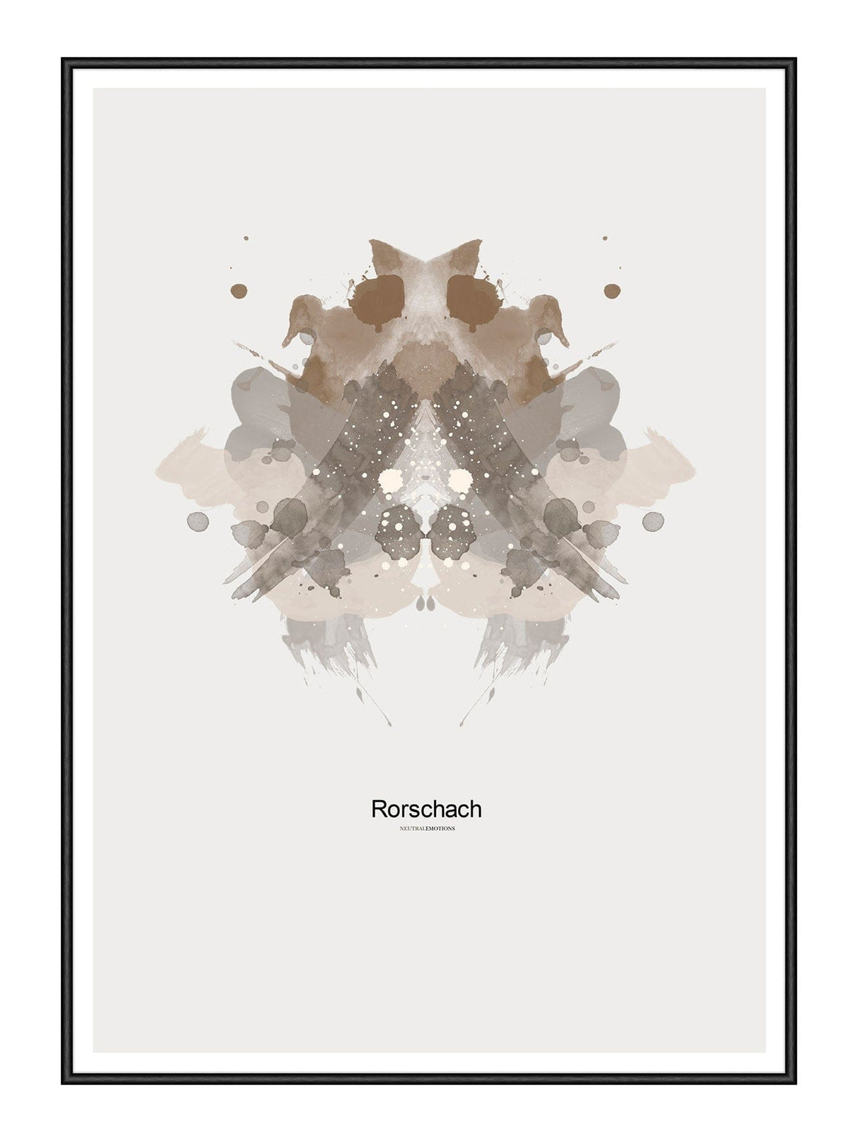 Neutral Emotions 21 x 29,7  / A4 cm Plakat