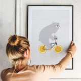 Plakat - Lemon Bike - Memory Art - Incado
