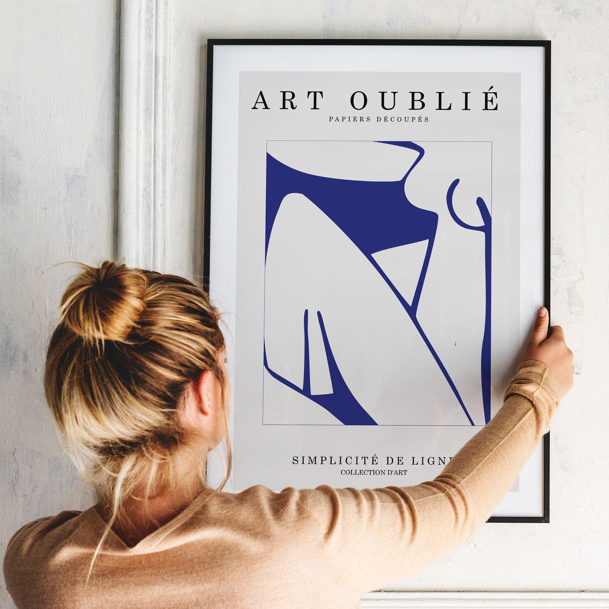 Fem shapes - Plakat