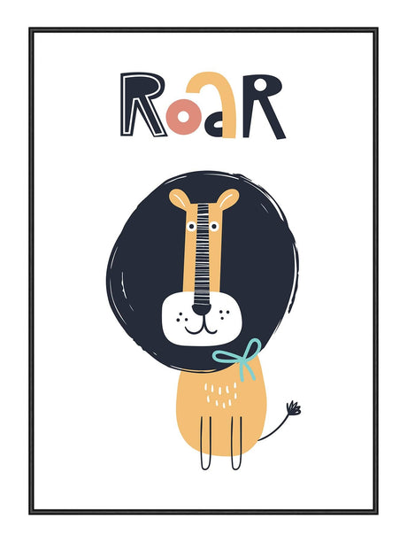Lion Roar II 21 x 29,7  / A4 cm Plakat