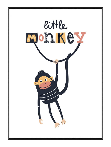 Little Monkey 21 x 29,7  / A4 cm Plakat