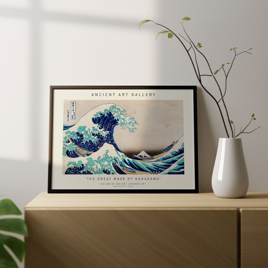 Plakat - The Great Wave of Kanagawa - Ancient Art - Incado