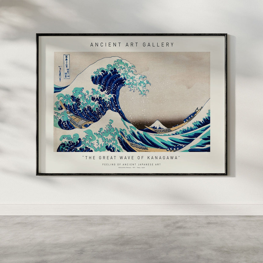 Plakat - The Great Wave of Kanagawa - Ancient Art - Incado
