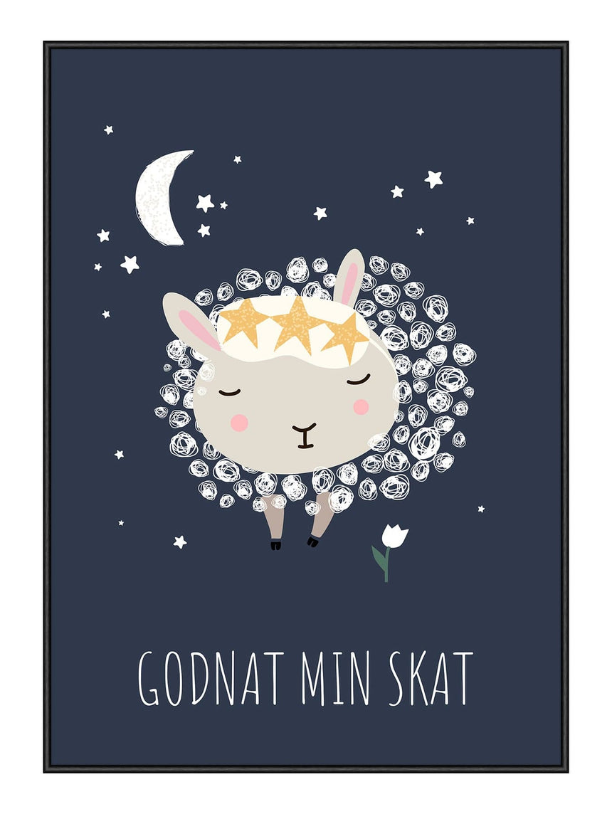 Plakat - Godnat Min Skat - Memory Art - Incado