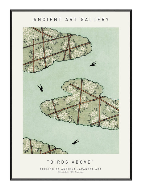Plakat - Birds Above - Ancient Art - Incado