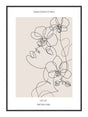 Plakat - Orchid Girl - Incado