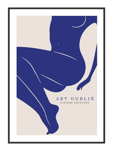 Plakat - Blue beauty - Art Oublié - Incado
