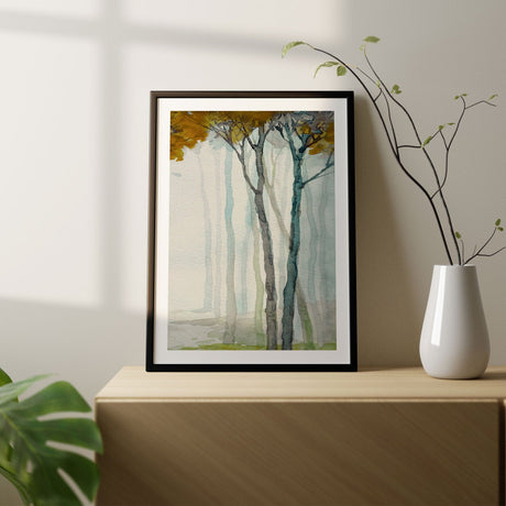 Watercolor Forest II - Kunstplakat