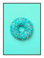 Plakat - Turquoise Donut - Incado