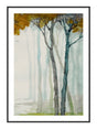 Watercolor Forest II - Kunstplakat 30 x 40  cm Plakat