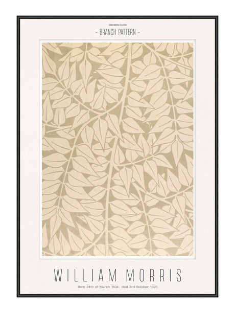 Branch Pattern - Plakat - William Morris 30 x 40  cm Plakat
