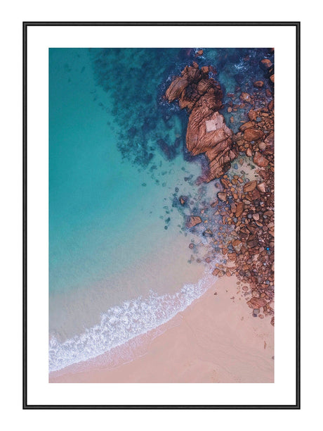 Plakat - Pastel Beach II - Incado